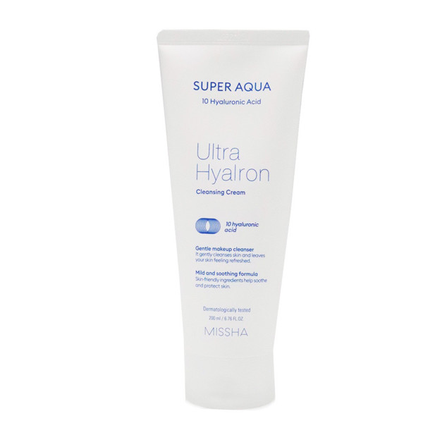 MISSHA valomasis kremas su hialuronu 200ml