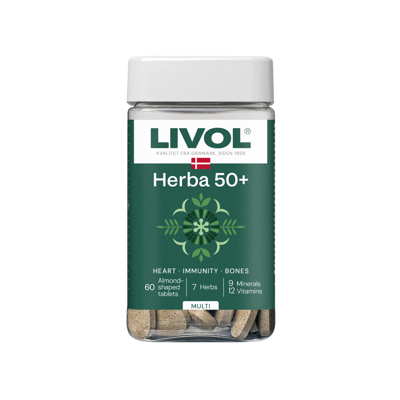 LIVOL MULTI HERBA 50+, 60 tablečių paveikslėlis