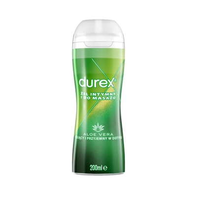 DUREX ALOE VERA, Intymaus komforto ir masažo gelis, 200ml paveikslėlis