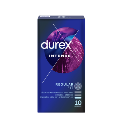 DUREX INTENSE, prezervatyvai, 10 vnt. paveikslėlis
