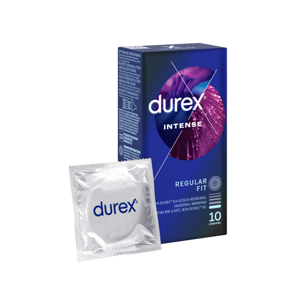 DUREX INTENSE, prezervatyvai, 10 vnt. paveikslėlis