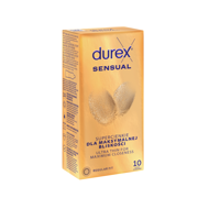 DUREX SENSUAL, prezervatyvai, 10 vnt. paveikslėlis
