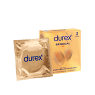 DUREX SENSUAL XL, prezervatyvai, 3 vnt. paveikslėlis
