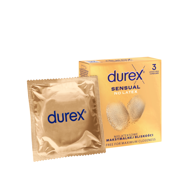 DUREX SENSUAL NO LATEX, prezervatyvai, 3 vnt. paveikslėlis