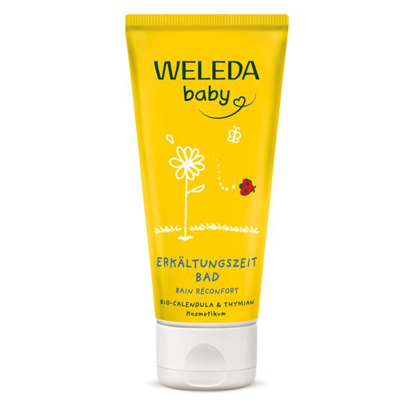 WELEDA CALENDULA, Cold Time Bath, priemonė vonelei, 75ml paveikslėlis