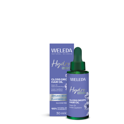 WELEDA, Hydro Shine, plaukų aliejus, 30ml paveikslėlis