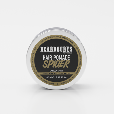 Beardburys kreminės konsistencijos stiprios fiksacijos pomada  100ml
