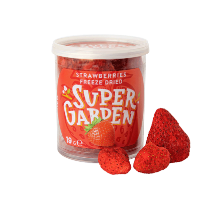 SUPERGARDEN šaltyje džiovintos braškės