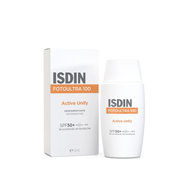 ISDIN FOTOULTRA 100, pigment. dėmes mažin.apsaug. emulsija veidui, 50ml paveikslėlis