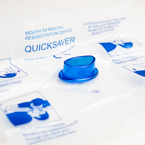 Vienkartinė dirbtinio kvėpavimo kaukė CPR, 1 vnt. paveikslėlis