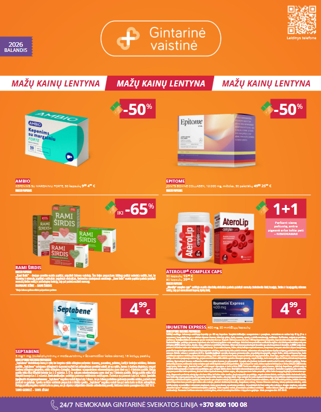GINTARINĖS vaistinės balandžio mėnesio leidinys GINTARINĖS vaistinės balandžio mėnesio leidinys