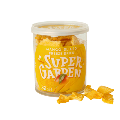 SUPERGARDEN, mangai juostelėmis, džiovinti šaltyje
