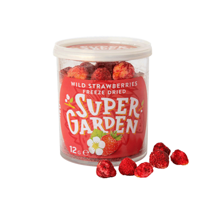 SUPERGARDEN, Žemuogės, džiovintos šaltyje