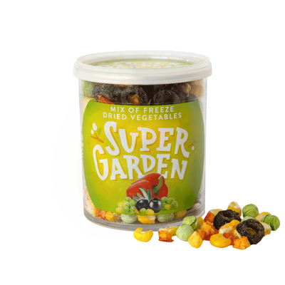 SUPERGARDEN, daržovių mišinys, džiovintas šaltyje.