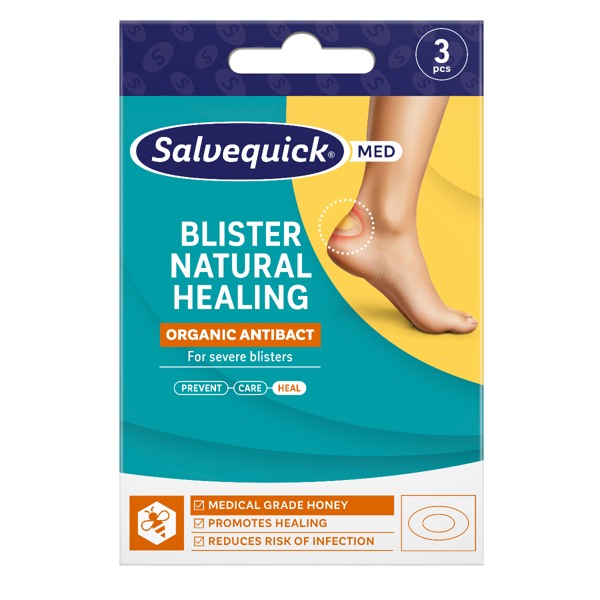 SALVEQUICK, Blister Natural Healing, pleistrai, 3 vnt. paveikslėlis