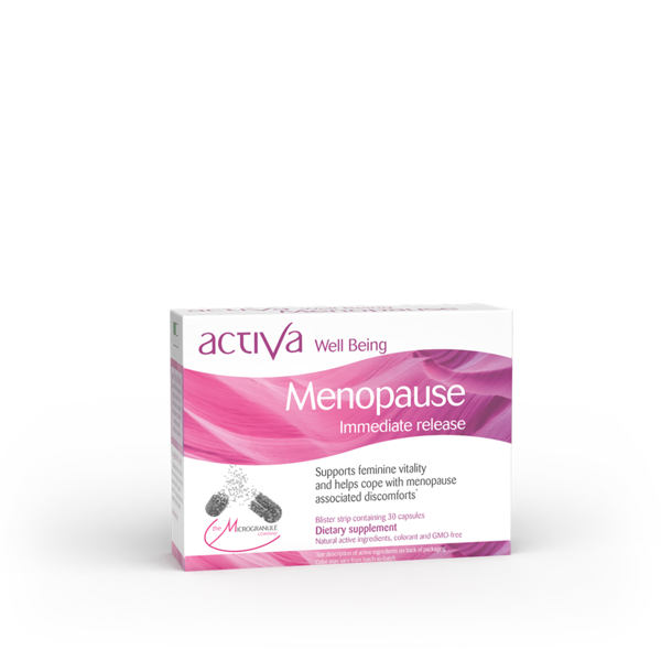 ACTIVE WELL BEING MENOPAUSE, 30 kapsulių paveikslėlis