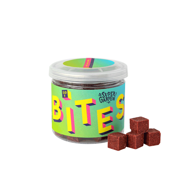 SUPERGARDEN, BITES, aktiva užkandis, džiovintas šaltyje