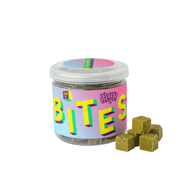 SUPERGARDEN, BITES, DETOXA užkandis, džiovintas šaltyje