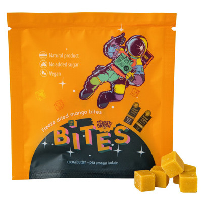 SUPERGARDEN BITES liofilizuoti užkandžiai su mango