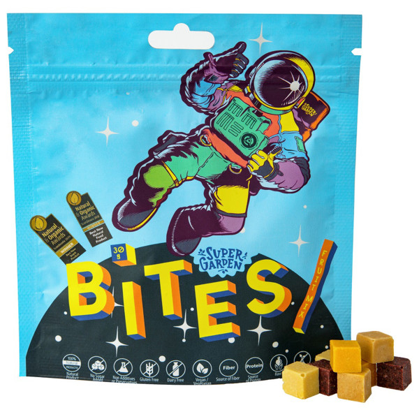 SUPERGARDEN BITES liofilizuotas užkandis su vaisiais