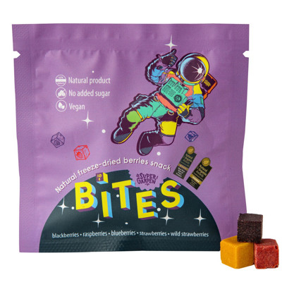 SUPERGARDEN BITES  liofilizuotas užkandis su uogomis