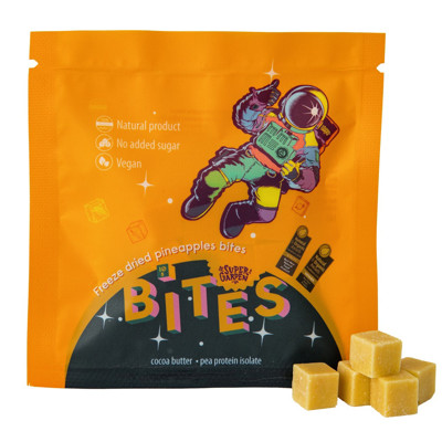 SUPERGARDEN BITES liofilizuoti užkandžiai su ananasais