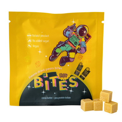 SUPERGARDEN BITES liofilizuoti užkandžiai su kriaušėmis