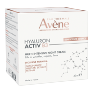 AVENE HYALURON, intensyvus naktinis veido kremas, 40 ml paveikslėlis