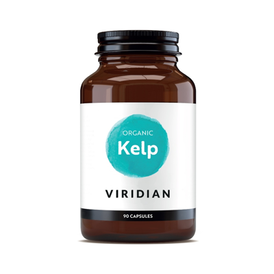 VIRIDIAN ORGANIC KELP, 600 mg, 90 kapsulių paveikslėlis