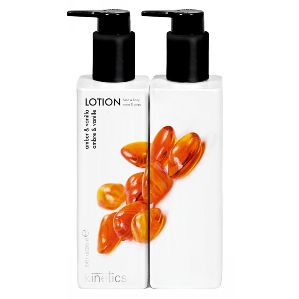 Kinetics Parf. losjonas rankoms ir kūnui Amber & Vanilla KL014, 250 ml