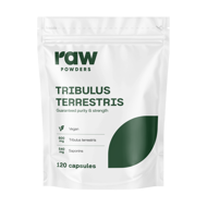 RAW POWDERS GULSČIOJI RAGUŽĖ (TRIBULUS TERRESTRIS) 600 mg, 120 kapsulių