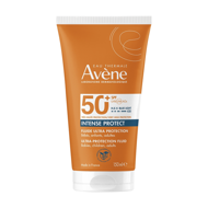 AVENE SUN INTENSE PROTECT APSAUGINĖ EMULSIJA NUO SAULĖS VISAI ŠEIMAI SPF50+, 150 ml paveikslėlis