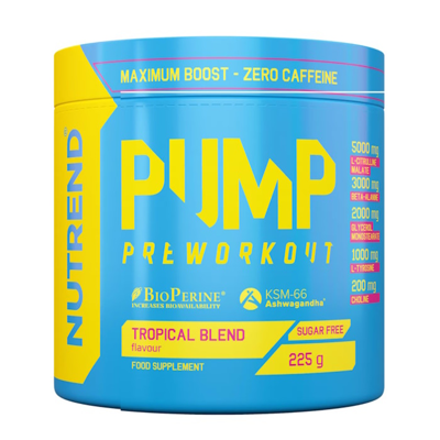 NTR PUMP, tropical blend, 225 g. miltelių paveikslėlis