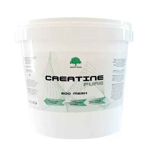 BG CREATINE, 500 g miltelių paveikslėlis