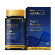 LONGEVITY NAD+ Booster, 60 kapsulių paveikslėlis