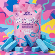 STAR CANDIES Šaltyje džiovinti kramtomosios gumos skonio ledai, 50g