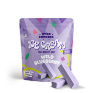 STAR CANDIES Šaltyje džiovinti mėlynių skonio ledai, 16g