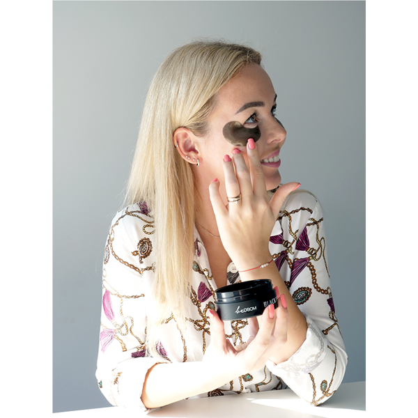 Be Osom Hidrogelio paakių pagalvėlės BEOSOMEPBP, su juodaisiais perlais, 60 pagalvėlių