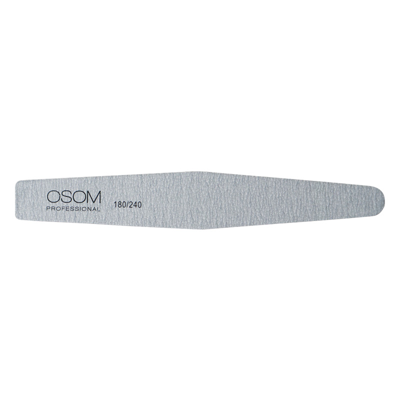 Osom Dildė nagams Osom Professional Diamond Shape, zebra, 180/240, EB17756180240