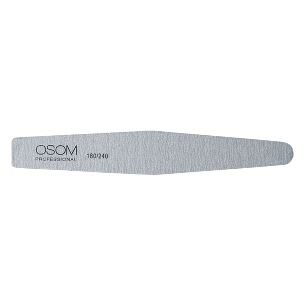 Osom Dildė nagams Osom Professional Diamond Shape, zebra, 180/240, EB17756180240
