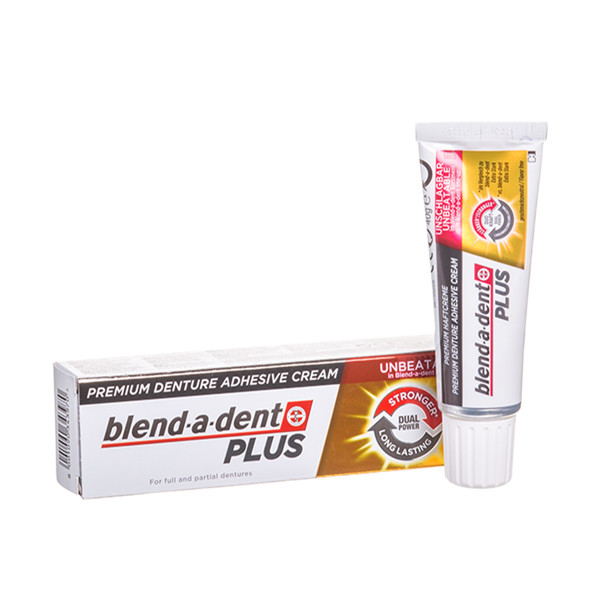 BLEND-A-DENT PLUS DUOPOWER, burnos dantų protezų lipnus kremas, 40 g  paveikslėlis