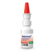 SEPTANAZAL, 0,5 mg/50 mg/ml, nosies purškalas (tirpalas), vaikams, 10 ml paveikslėlis
