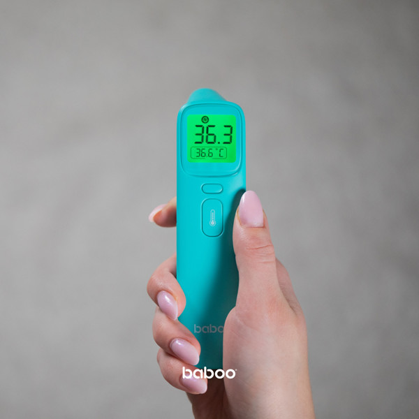 BABOO® infraraudonųjų spindulių termometras Duo Sense, 3+ mėn