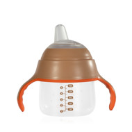 BABOO® gertuvė su silikoniniu snapeliu, Au Naturale, 6+ mėn