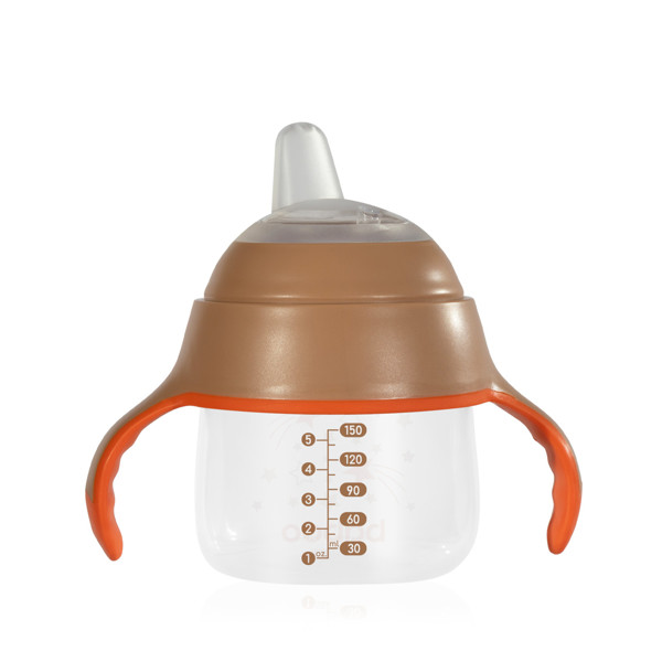 BABOO® gertuvė su silikoniniu snapeliu, Au Naturale, 6+ mėn