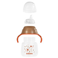 BABOO® gertuvė su silikoniniu snapeliu, Au Naturale, 6+ mėn