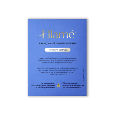 ELLAME, HYDROLIFT COMPLEX paakių kaukė, 1 pora paveikslėlis