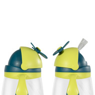 BABOO® gertuvė su silikoniniu šiaudeliu, Lagoon Fiesta, 9+ mėn