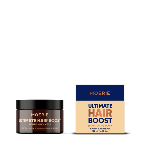 MOERIE, Ultimate Hair BOOST, maitinamoji plaukų kaukė, 122 ml paveikslėlis