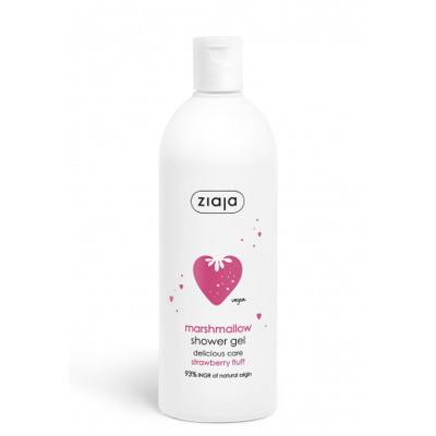 ZIAJA MARSHMALLOW DUŠO ŽELĖ, 500 ML